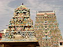 Gopuras in Kumbakonam - India.JPG