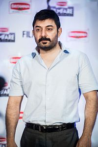 Aravind Swamy at 63rd Filmfare Awards 2016 (South) Press Meet.jpg