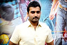 Actor Nandha at the Athithi Audio Launch.jpg