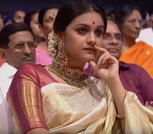 Keerthy Suresh at Mahanit Audio Launch.png