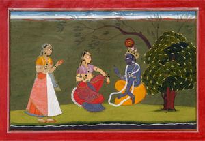 Radha and Krishna in Discussion.jpg