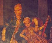 Swathi Thirunal Rama Varma of Travancore with a prince.jpg