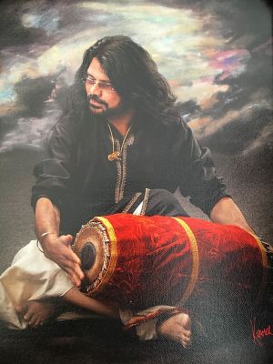 T S Nandakumar , Mridangam.jpg