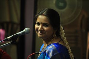 Mahathi at concert.JPG