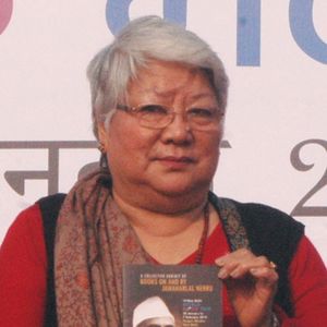 Temsula Ao during New Delhi World Book Fair in 2010